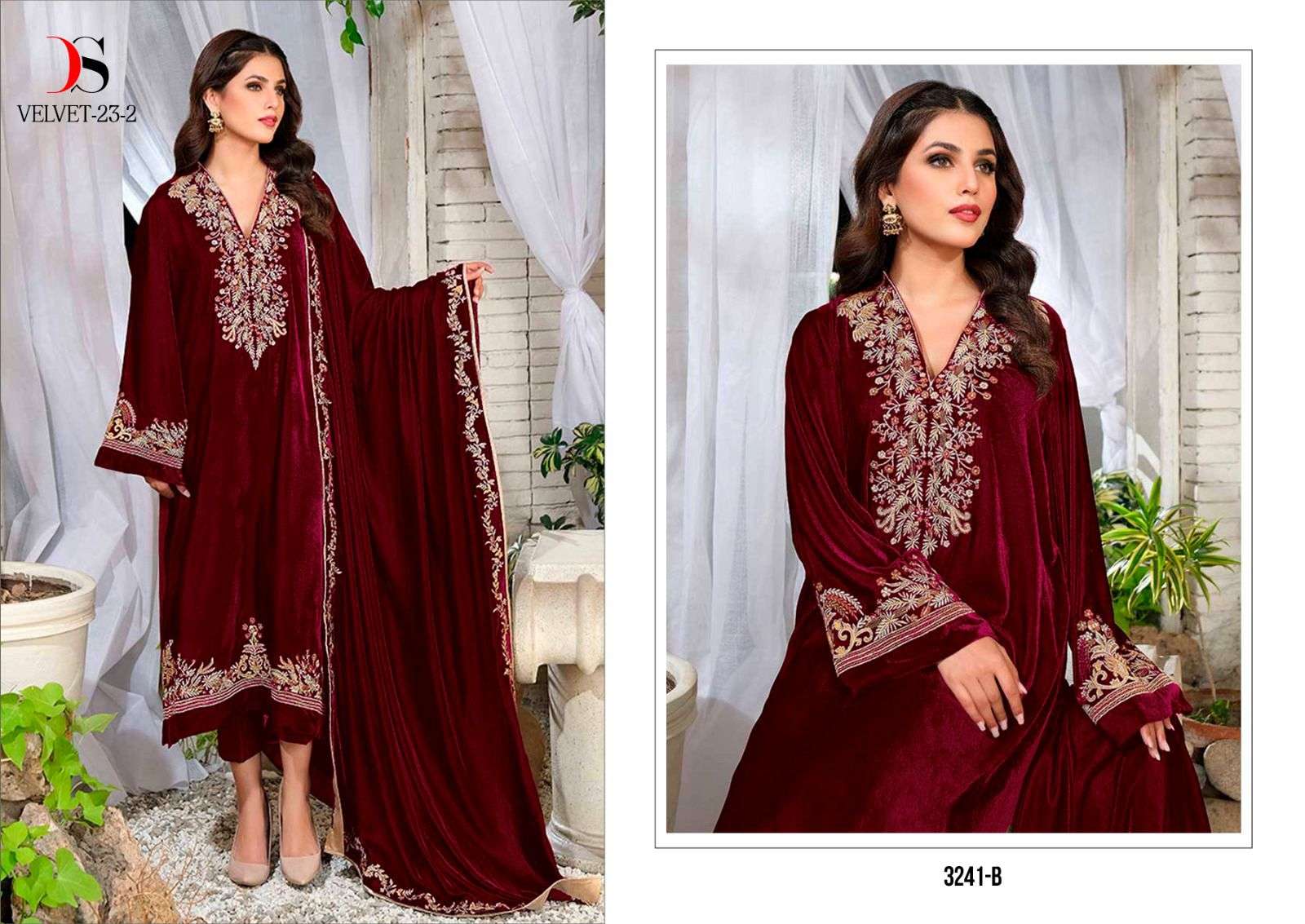 DEEPSY SUITS DEEPSY SUITS VELVET 23 VOL 2 D NO 3241