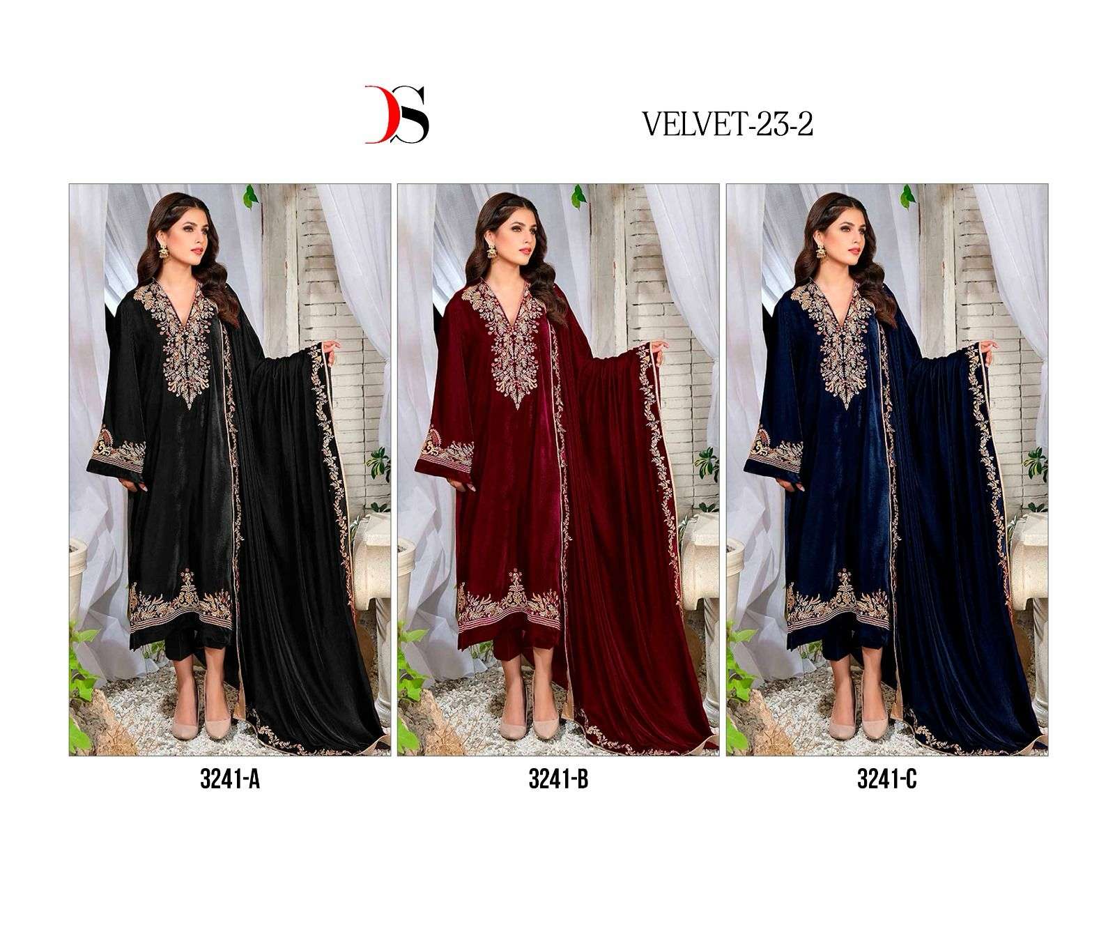 DEEPSY SUITS DEEPSY SUITS VELVET 23 VOL 2 D NO 3241