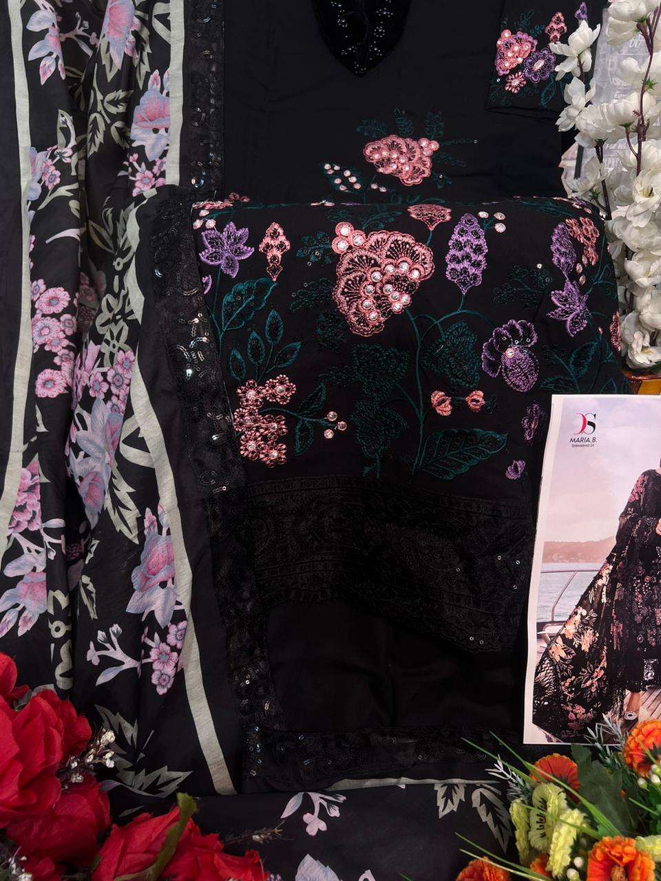 DEEPSY SUITS  MARIA B EMBROIDERED 24