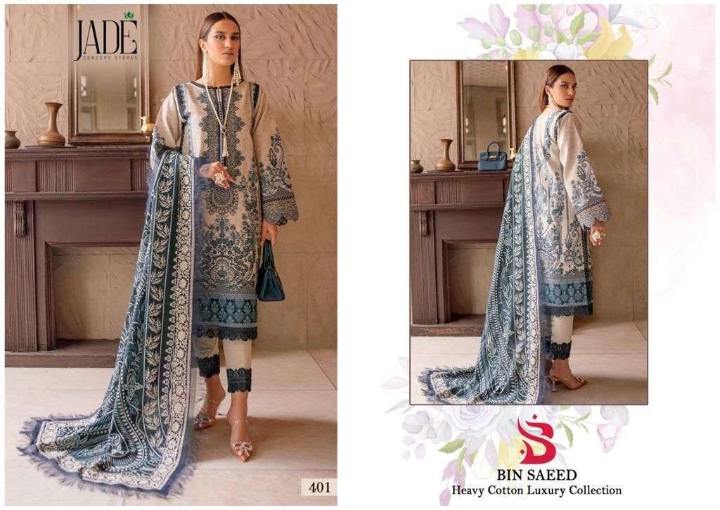 JADE BIN SAEED HEAVY COTTON LUXURY COLLECTION VOL 4 