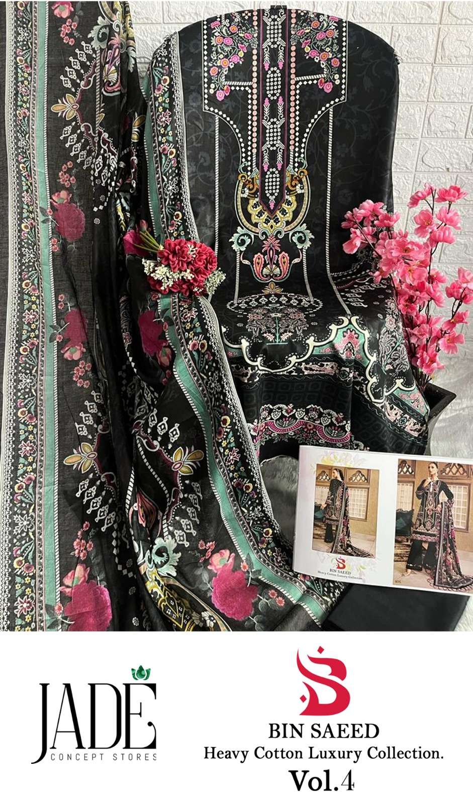 JADE BIN SAEED HEAVY COTTON LUXURY COLLECTION VOL 4 