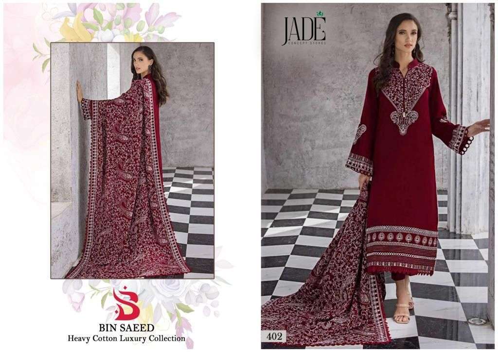 JADE BIN SAEED HEAVY COTTON LUXURY COLLECTION VOL 4 