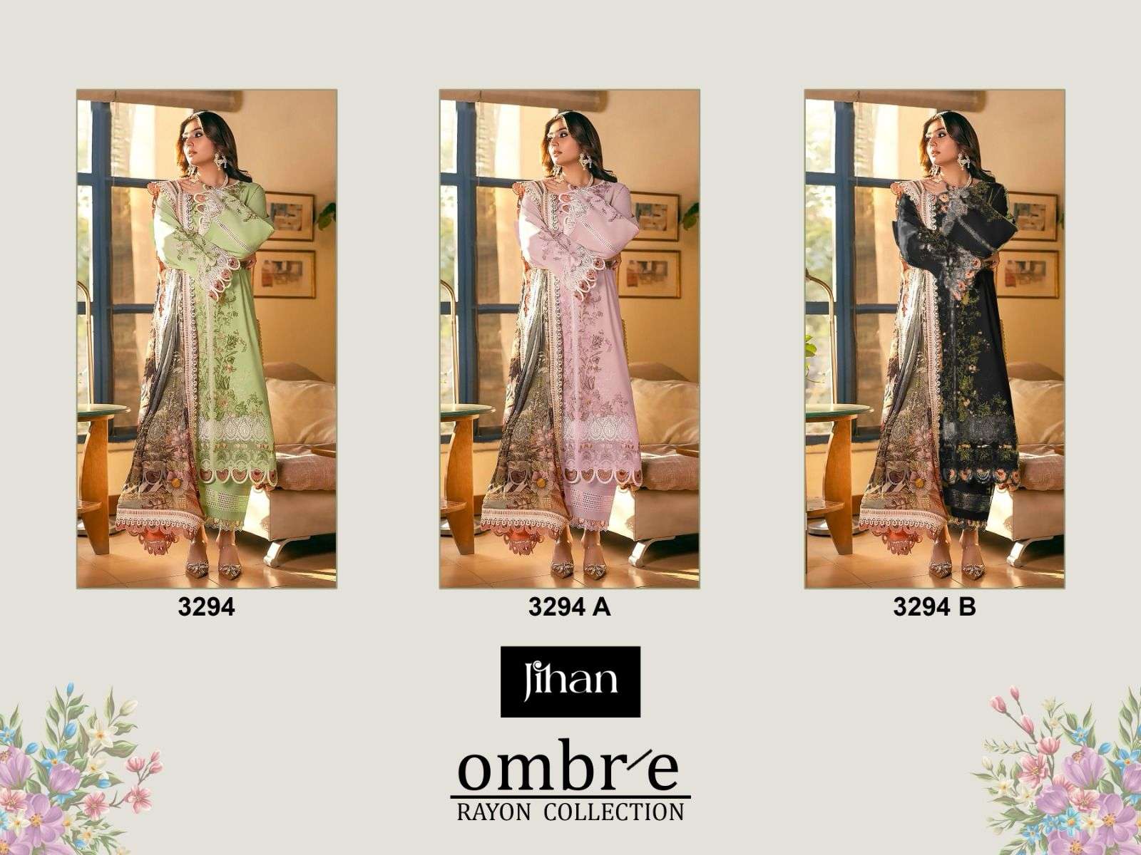 JIHAN FIRDOUS OMBRÃ RAYON COLLECTION 