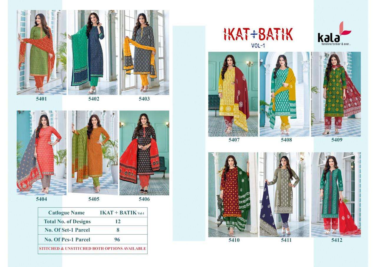 KALA FASHION BATIK PLUS IKKAT VOL 1 