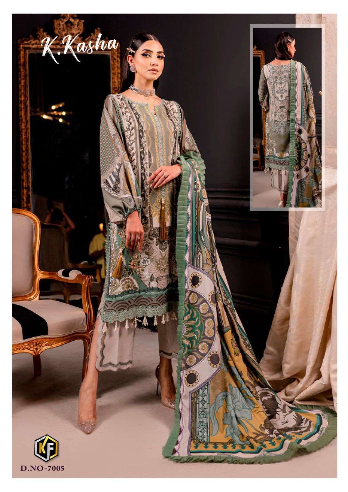 KEVAL FAB K KASHA VOL 7 READY MADE COLLECTION