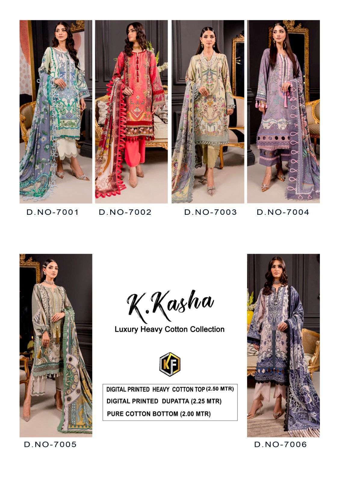 KEVAL FAB K KASHA VOL 7 READY MADE COLLECTION