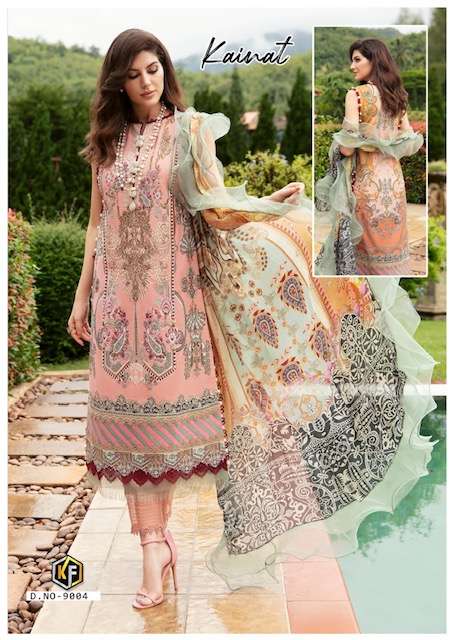 KEVAL FAB KAINAT LUXURY LAWN COLLECTION VOL 9 READY MADE COLLECTION