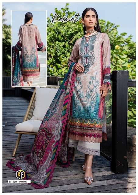 KEVAL FAB KAINAT LUXURY LAWN COLLECTION VOL 9 READY MADE COLLECTION