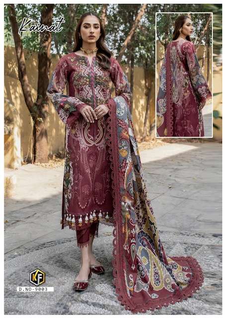 KEVAL FAB KAINAT LUXURY LAWN COLLECTION VOL 9 READY MADE COLLECTION