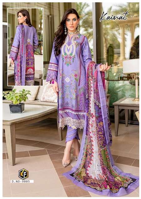 KEVAL FAB KAINAT LUXURY LAWN COLLECTION VOL 9 READY MADE COLLECTION
