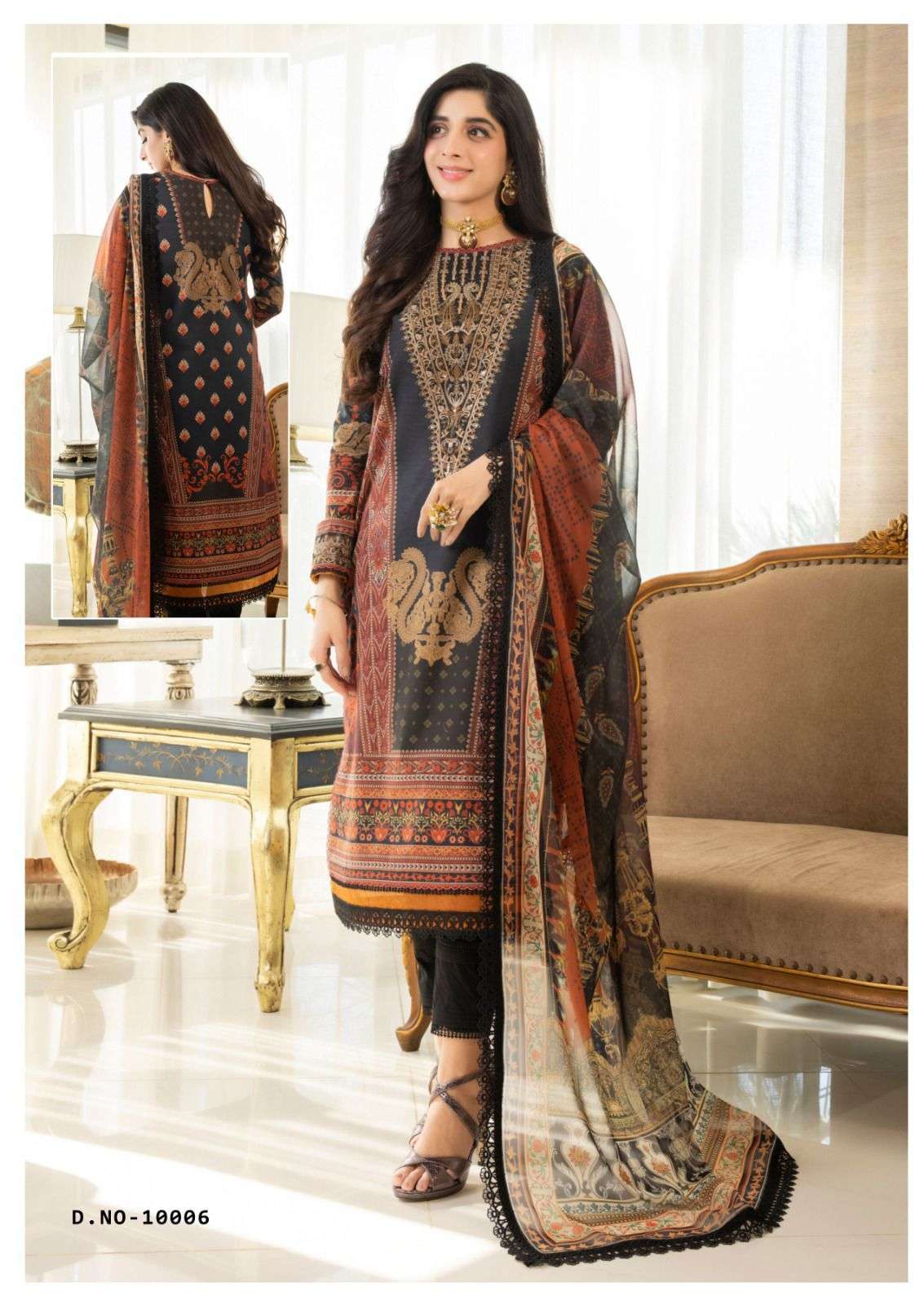 KEVAL FAB ZARA ALI FIRDOUS VOL 14 READY MADE COLLECTION