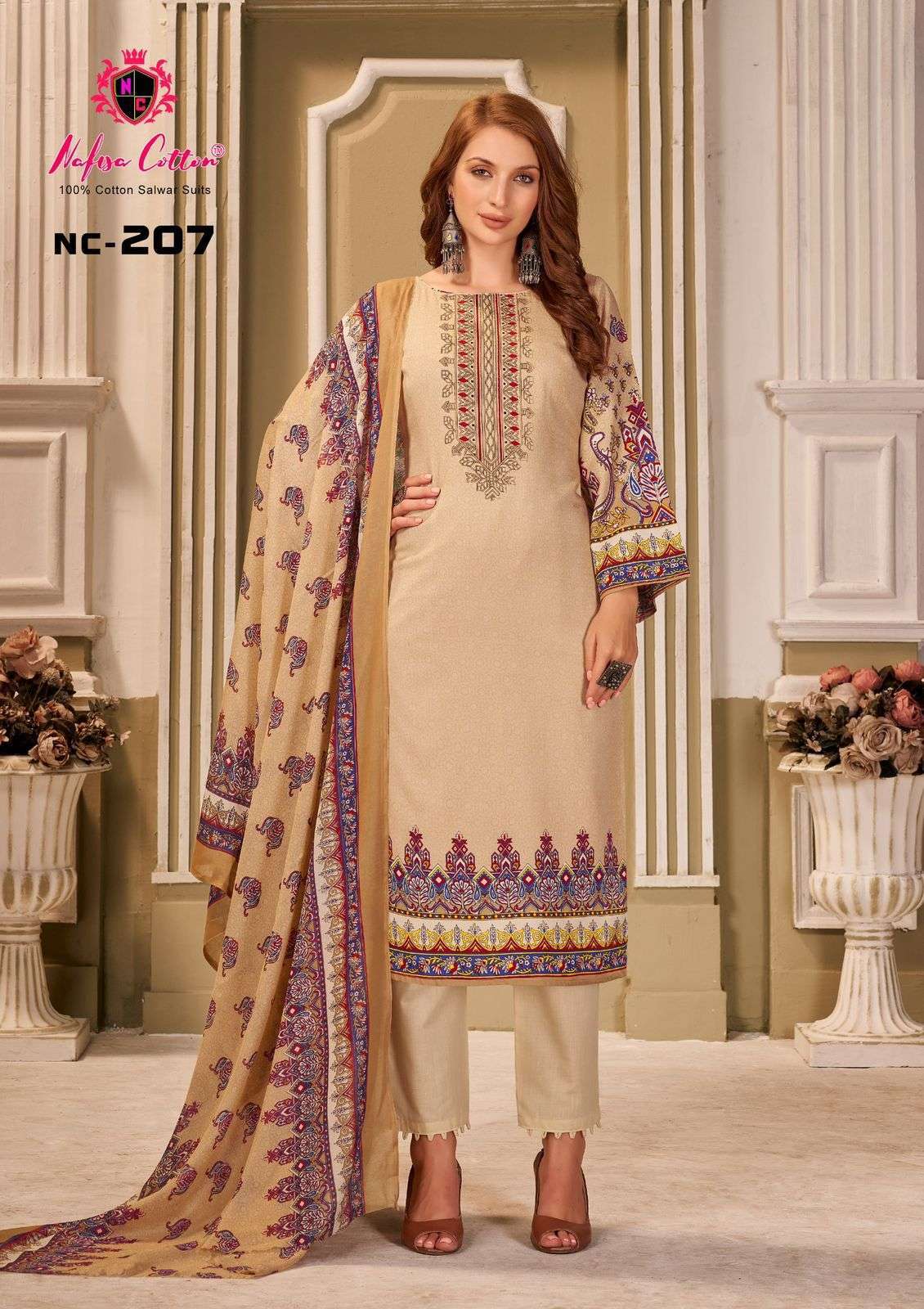 NAFISA COTTON ANDAAZ KARACHI SUITS VOL 2 