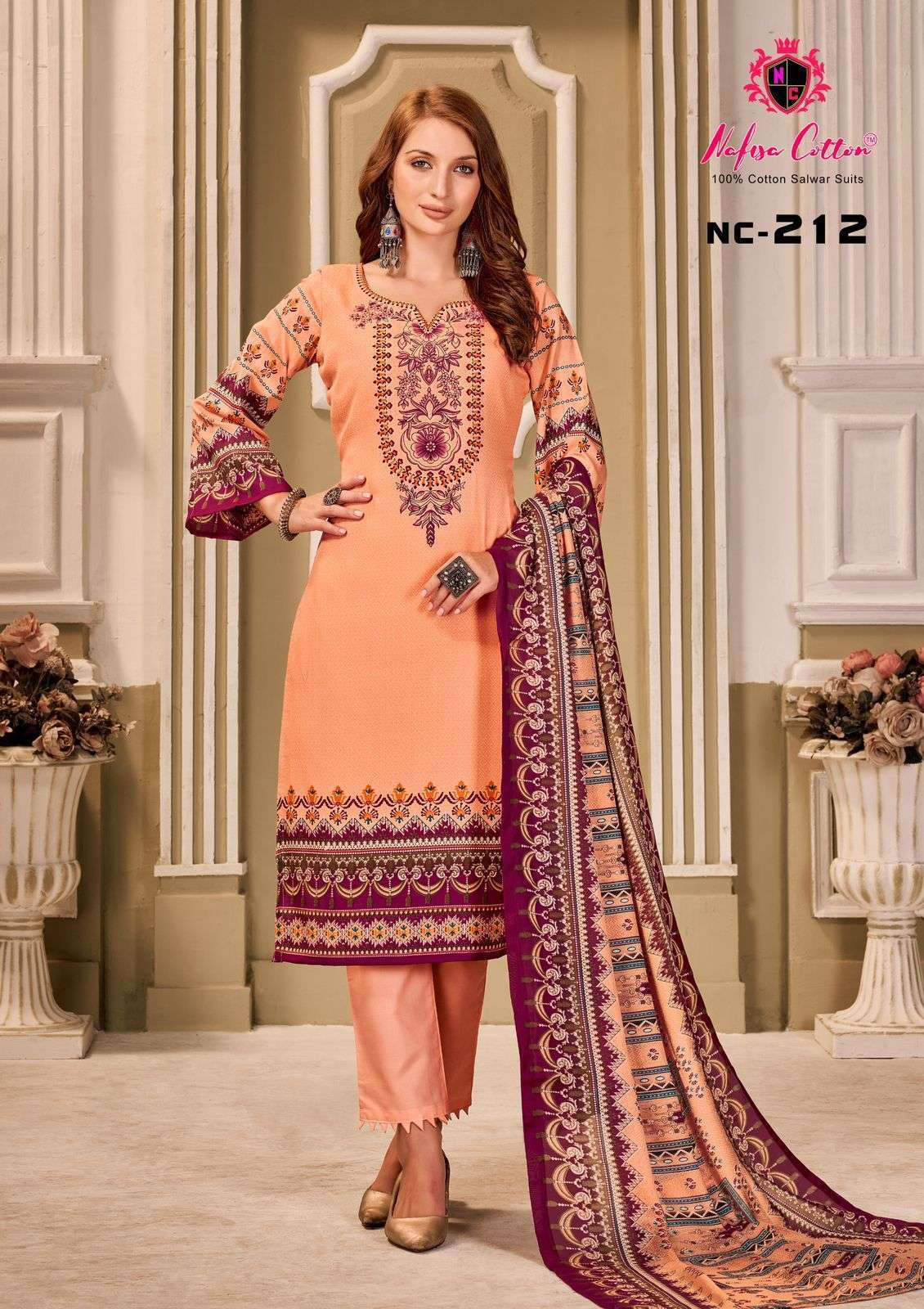 NAFISA COTTON ANDAAZ KARACHI SUITS VOL 2 