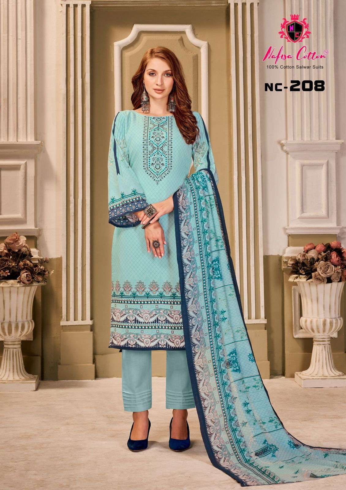 NAFISA COTTON ANDAAZ KARACHI SUITS VOL 2 