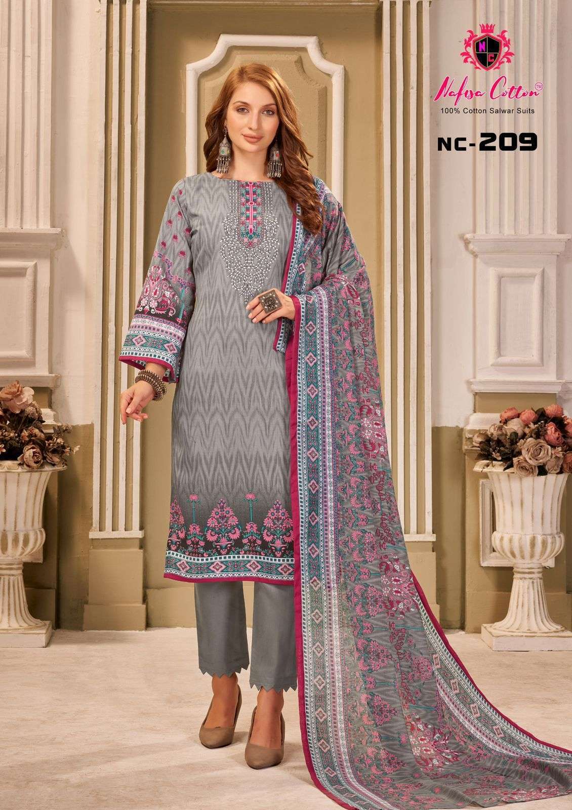 NAFISA COTTON ANDAAZ KARACHI SUITS VOL 2 