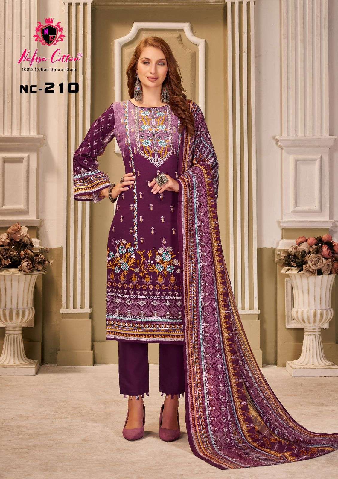 NAFISA COTTON ANDAAZ KARACHI SUITS VOL 2 