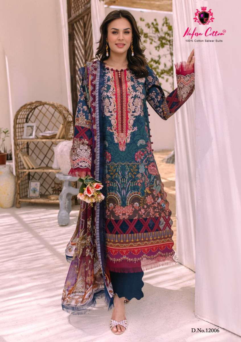 NAFISA COTTON SAHIL DESIGNER COTTON COLLECTION VOL 12 READY MADE 