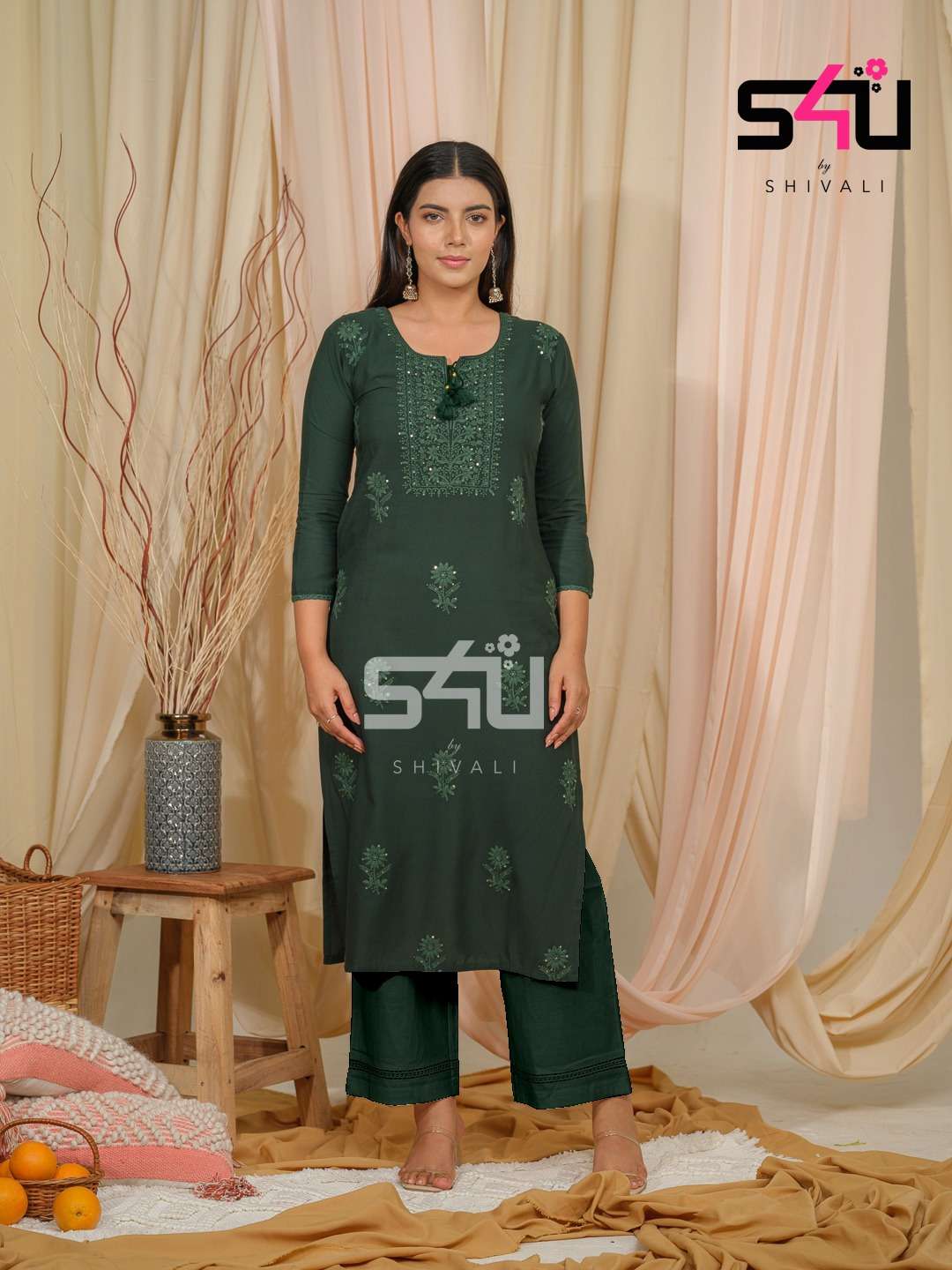 S4U SHIVALI CHIKANKARI COLLECTION