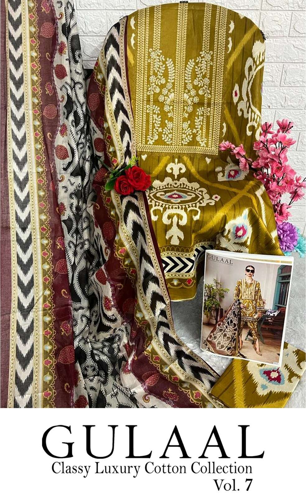 SANA MARYAM GULAAL CLASSY LUXURY COTTON COLLECTION VOL 7