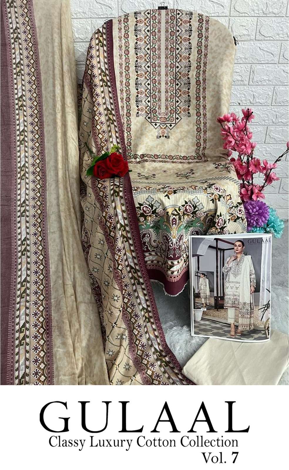 SANA MARYAM GULAAL CLASSY LUXURY COTTON COLLECTION VOL 7