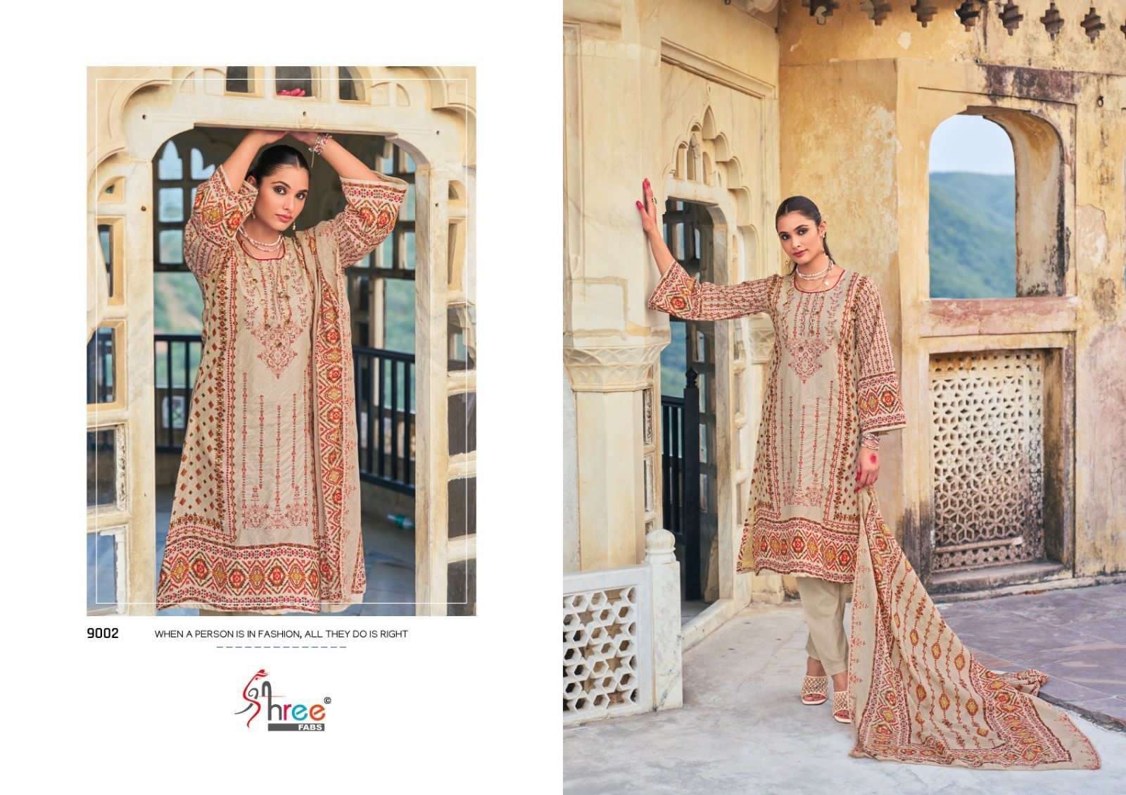 SHREE FABS BIN SAEED LAWN COLLECTION VOL 9