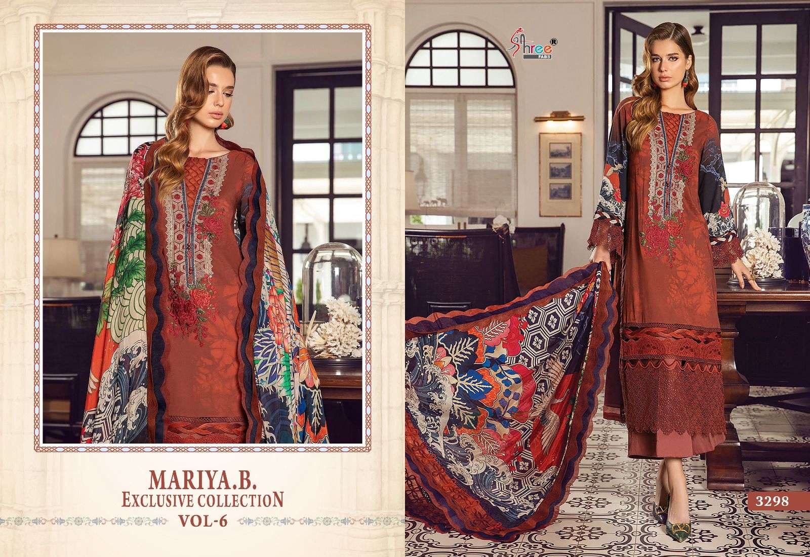 SHREE FABS MARIA B EXCLUSIVE COLLECTION VOL 6