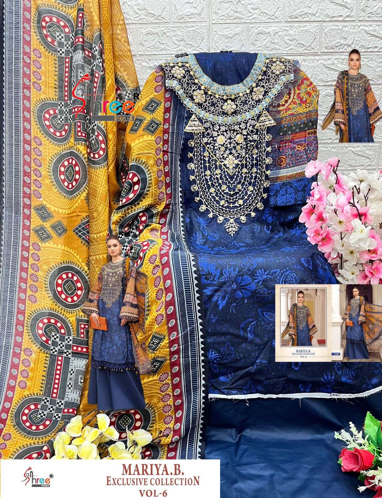 SHREE FABS MARIA B EXCLUSIVE COLLECTION VOL 6