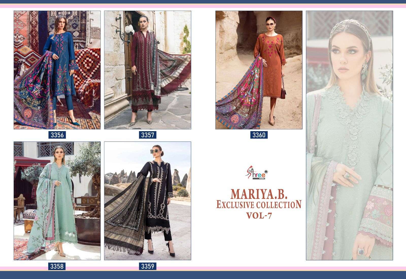 SHREE FABS MARIYA B EXCLUSIVE COLLECTION VOL 7