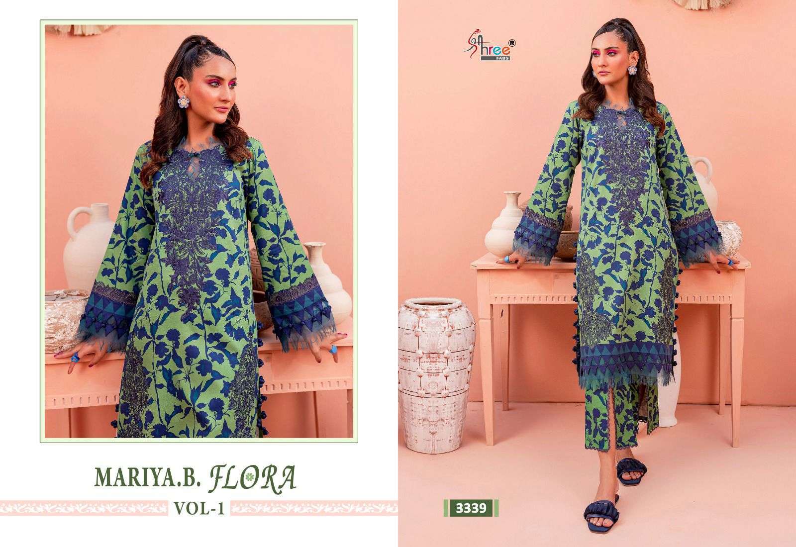 SHREE FABS MARIYA B FLORA VOL 1 