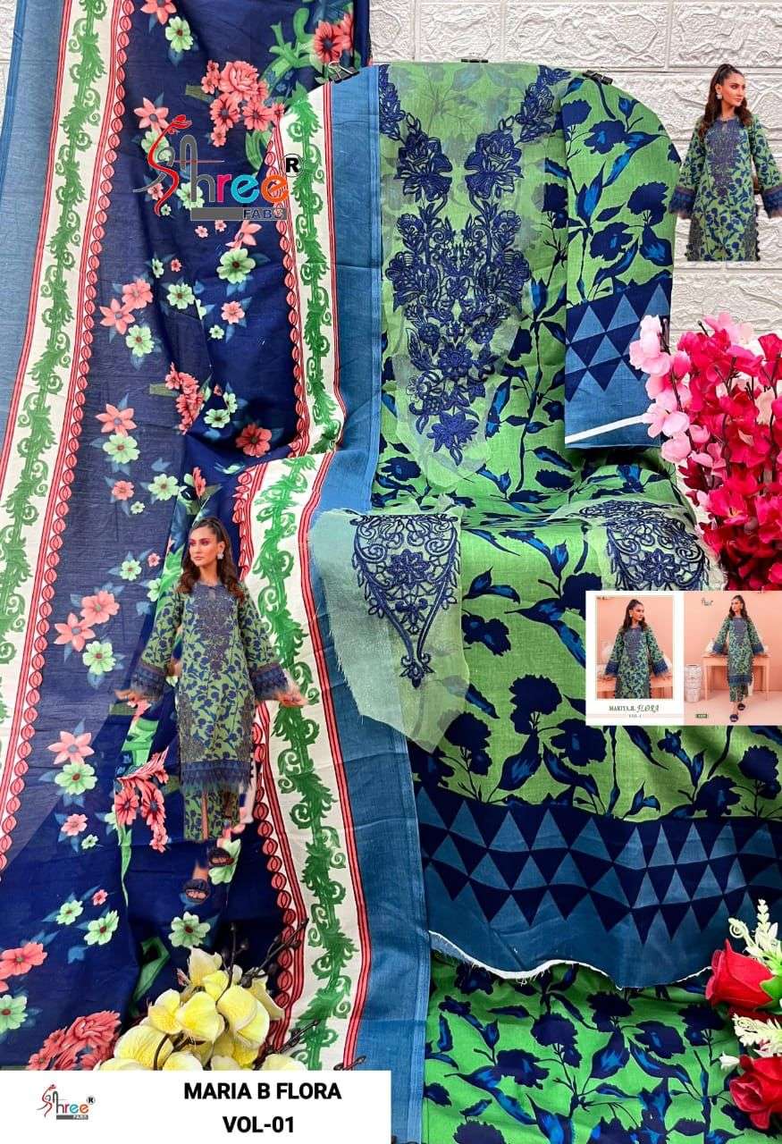 SHREE FABS MARIYA B FLORA VOL 1 