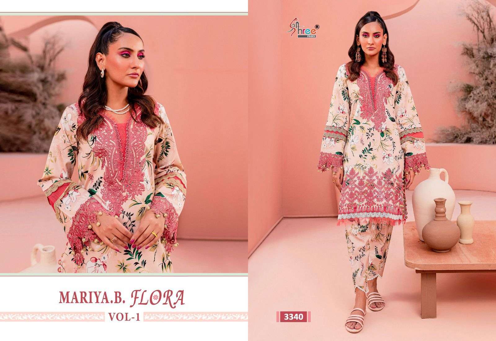 SHREE FABS MARIYA B FLORA VOL 1 