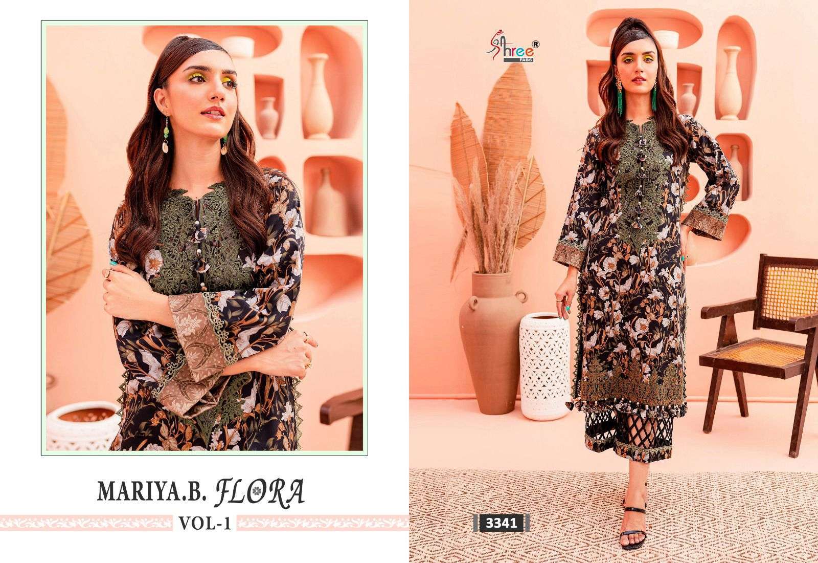 SHREE FABS MARIYA B FLORA VOL 1 