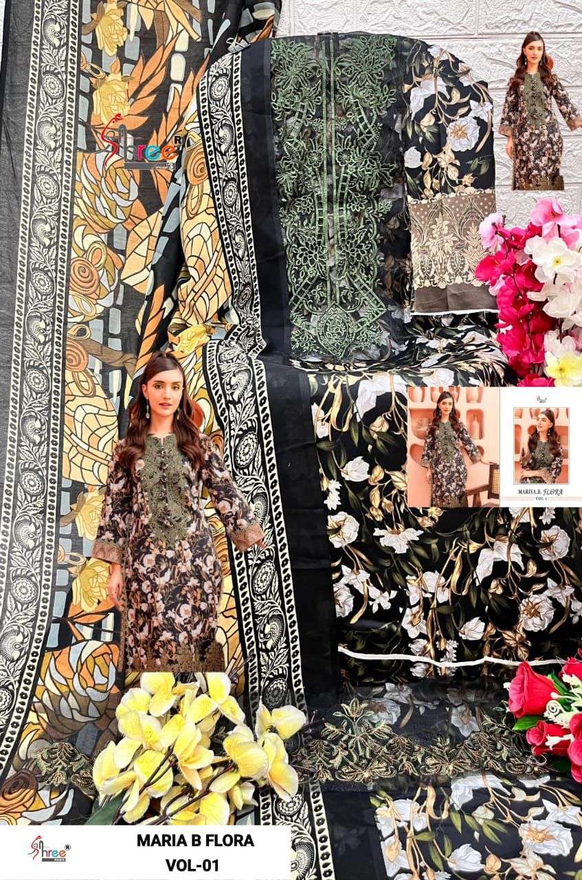 SHREE FABS MARIYA B FLORA VOL 1 