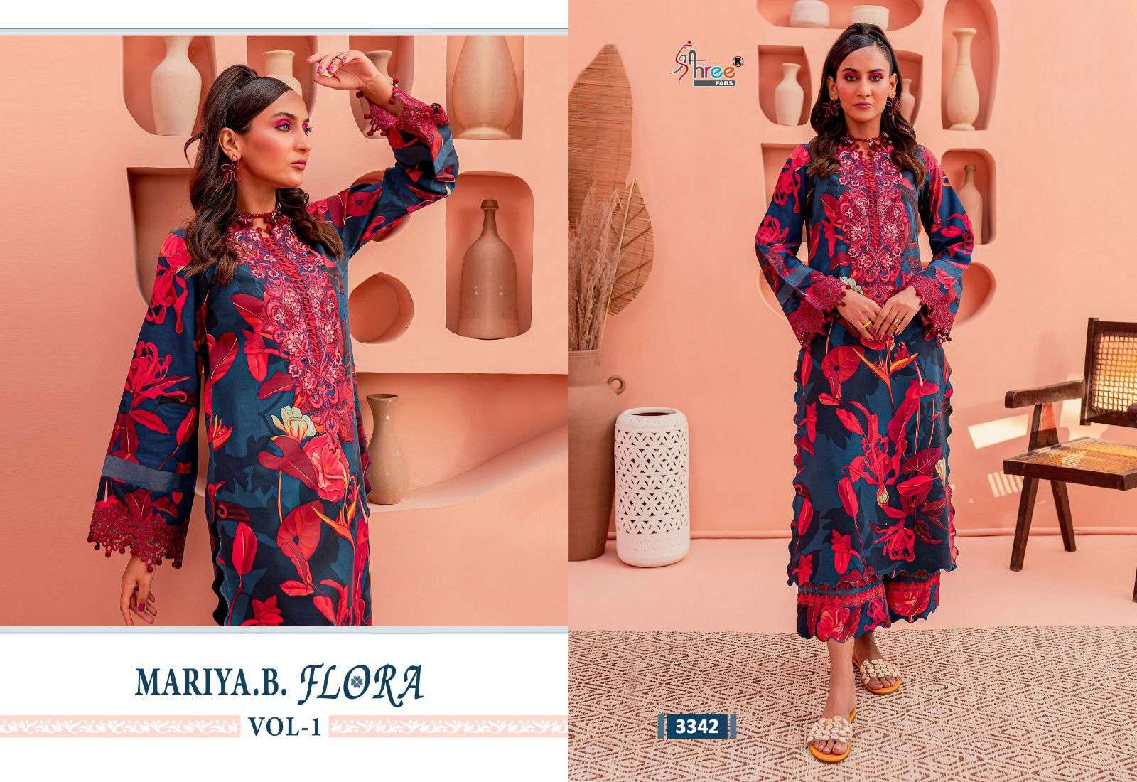 SHREE FABS MARIYA B FLORA VOL 1 