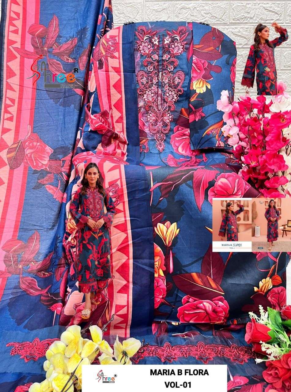 SHREE FABS MARIYA B FLORA VOL 1 