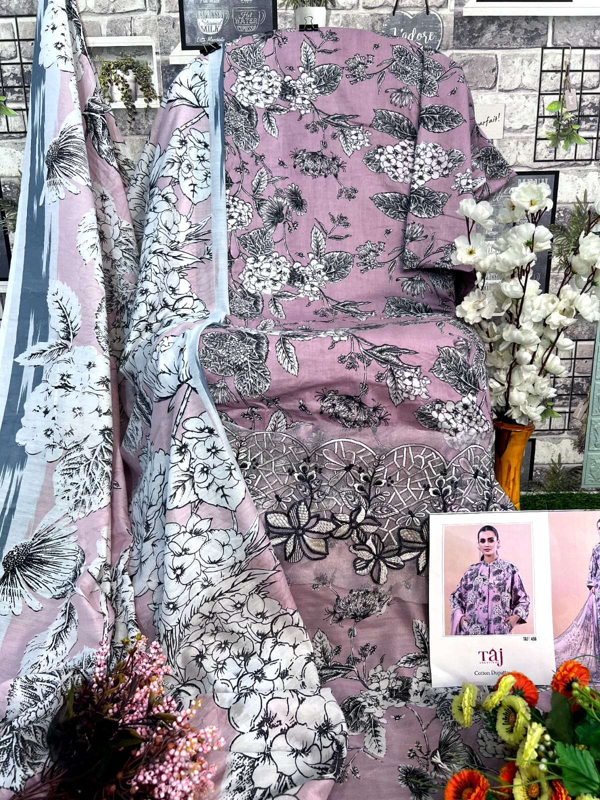 TAJ CREATION D NO 457 & 458  