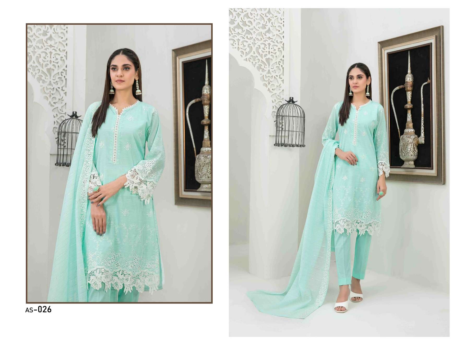 TAWAKKAL FABRICS TANIHA FANCY EMBROIDERED LAWN COLLECTION 