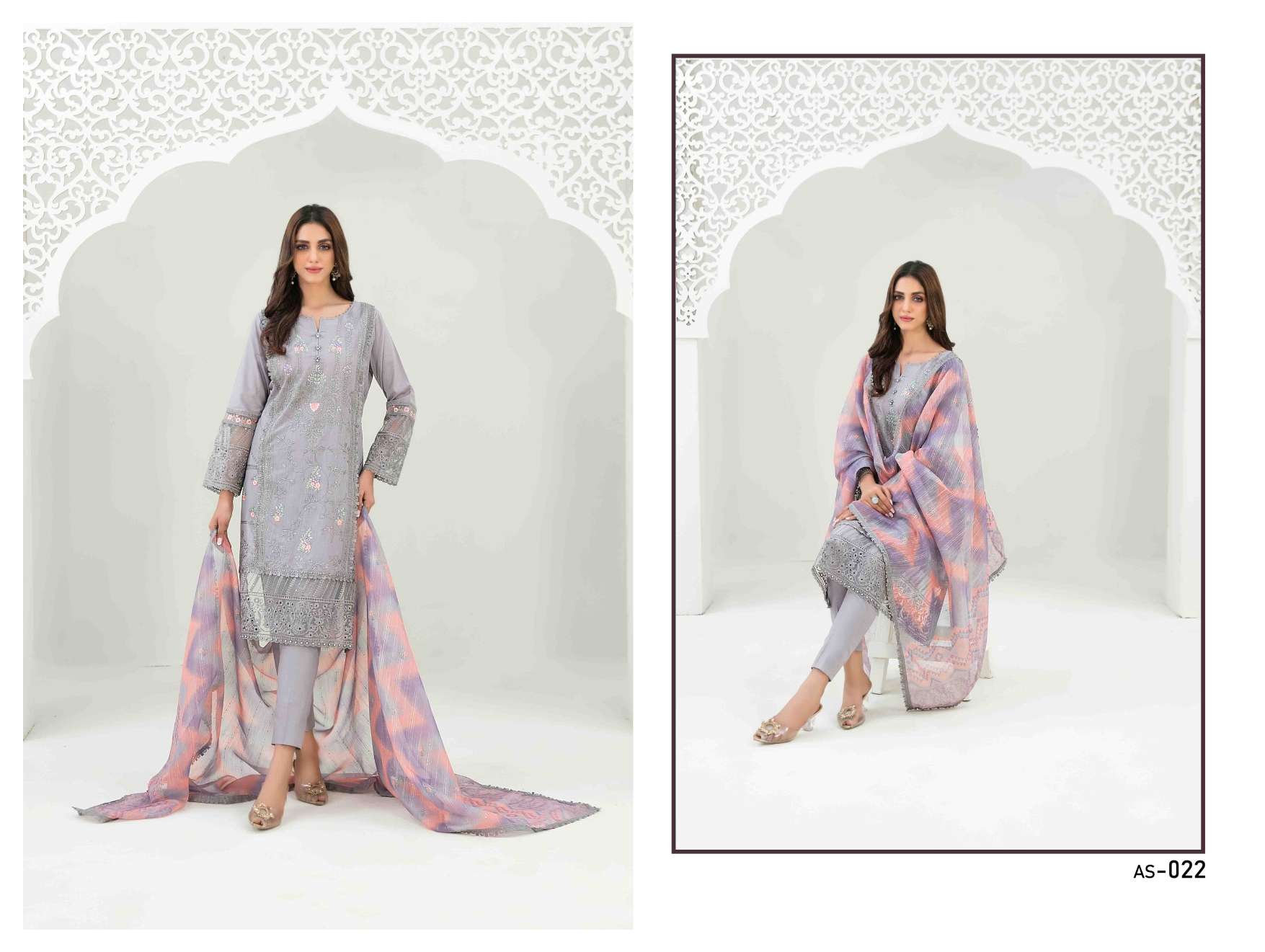 TAWAKKAL FABRICS TANIHA FANCY EMBROIDERED LAWN COLLECTION 