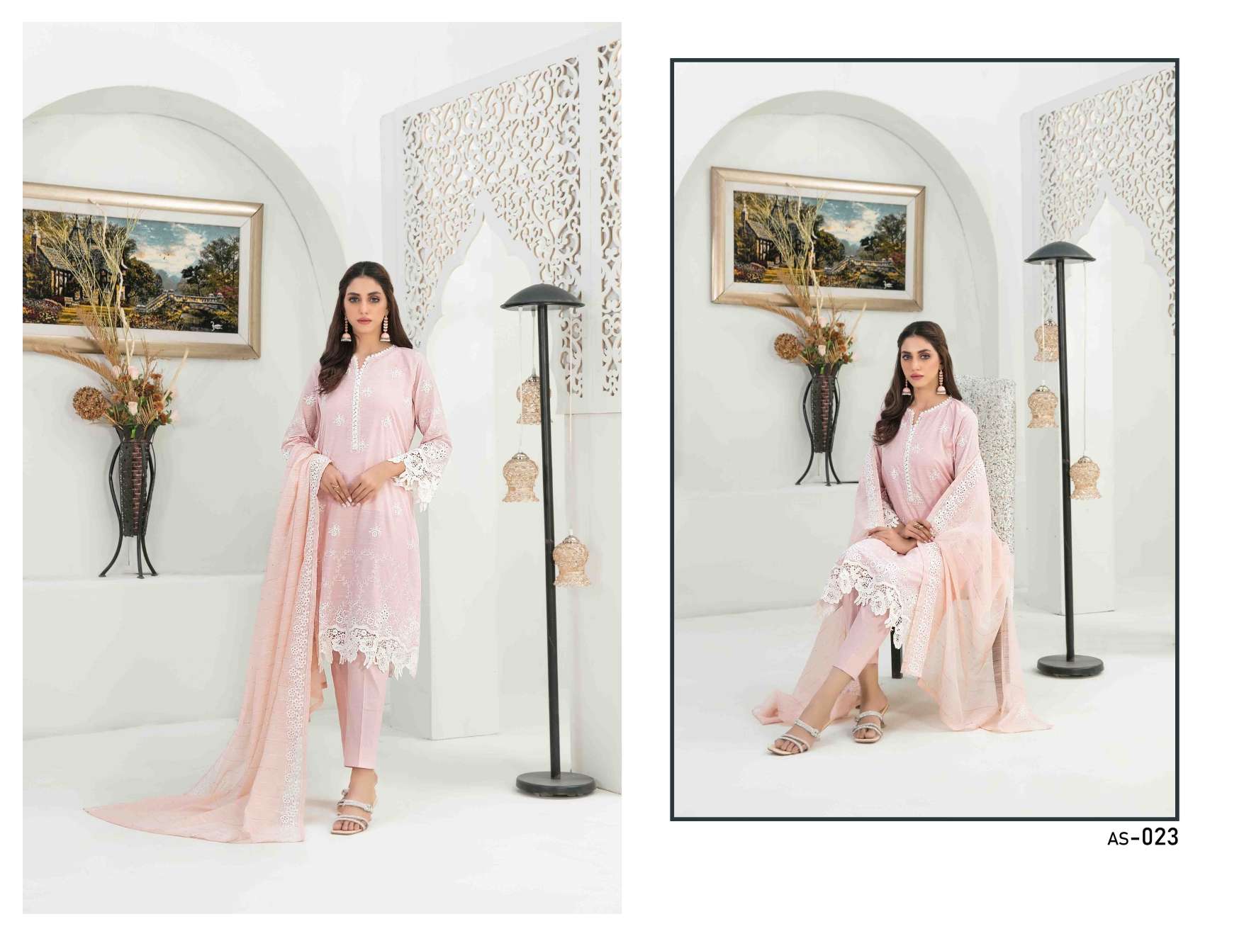 TAWAKKAL FABRICS TANIHA FANCY EMBROIDERED LAWN COLLECTION 