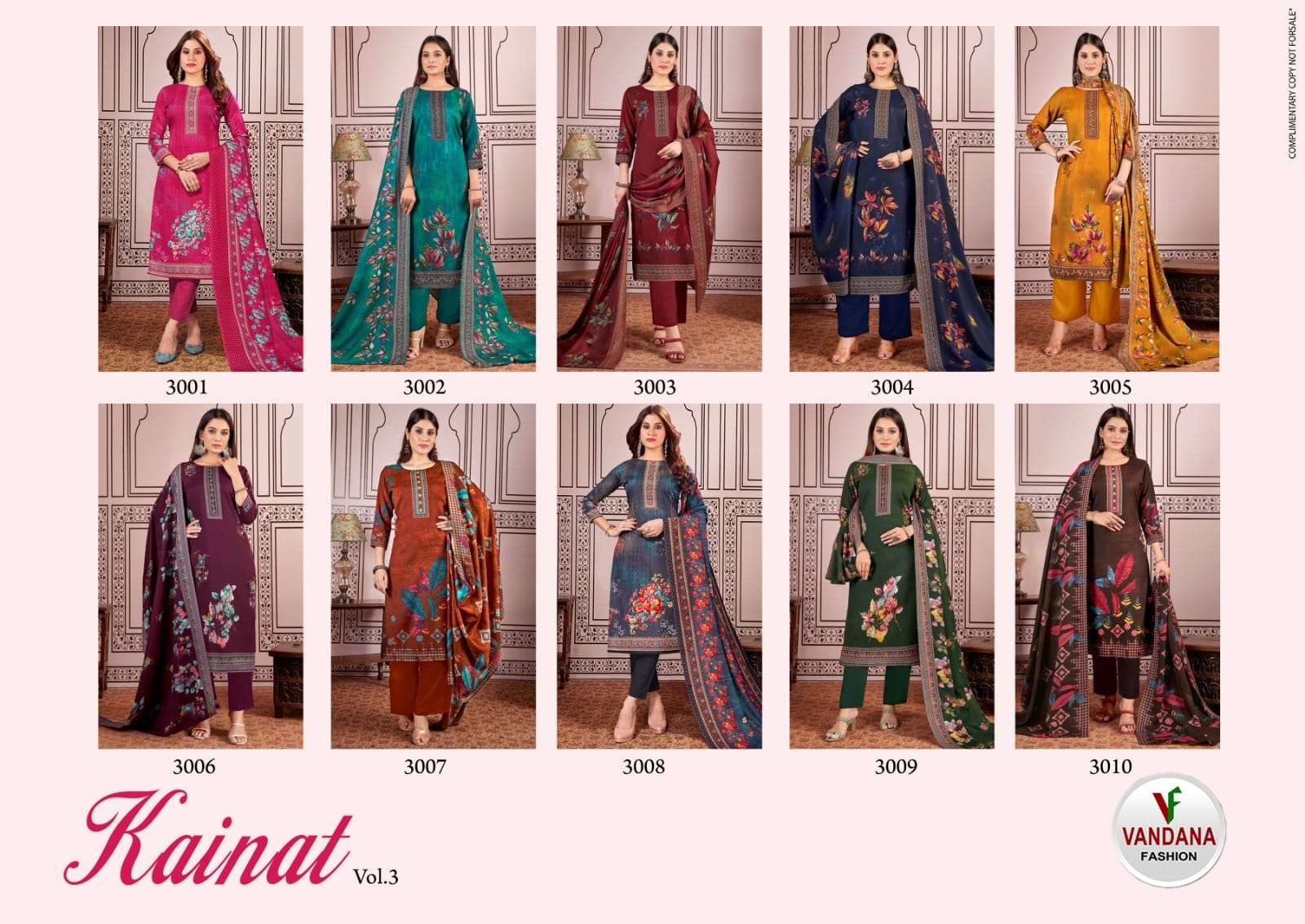 VANDANA FASHION KAINAT VOL 3 