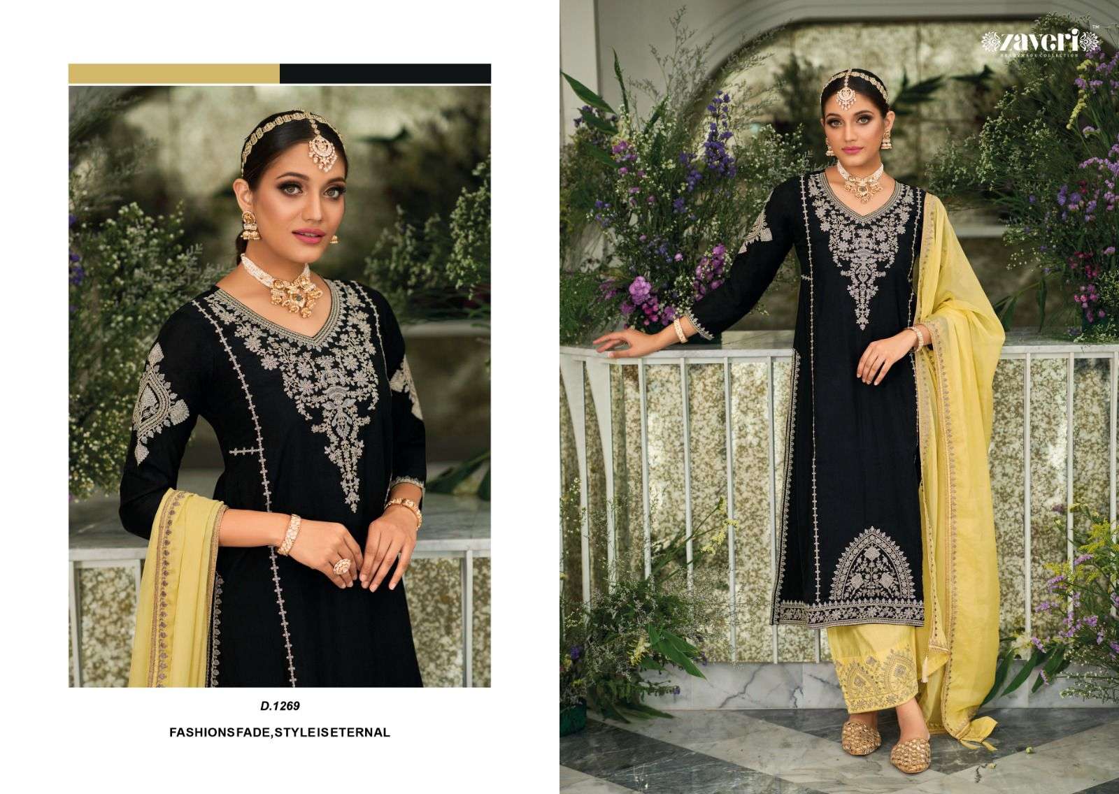 ZAVERI WOMAN BEAUTY BLACK AND WHITE VOL 3 