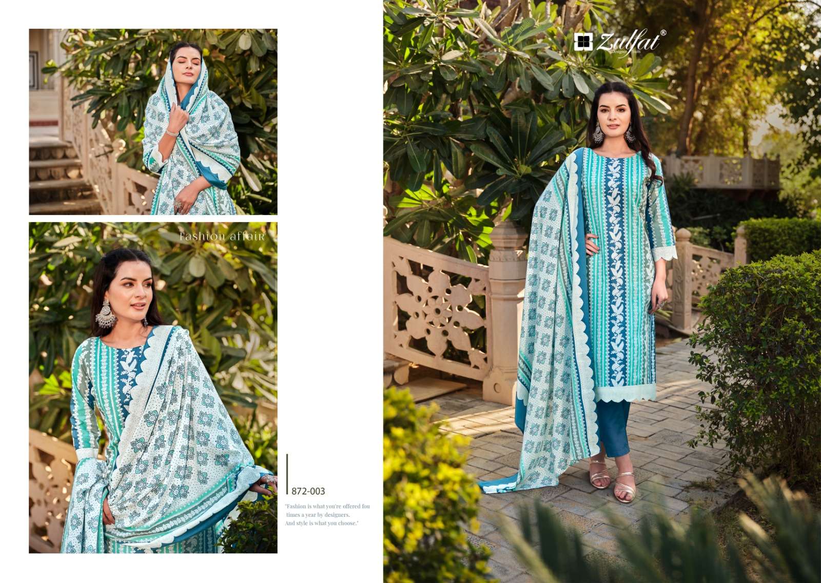ZULFAT DESIGNER SUITS KASHISH