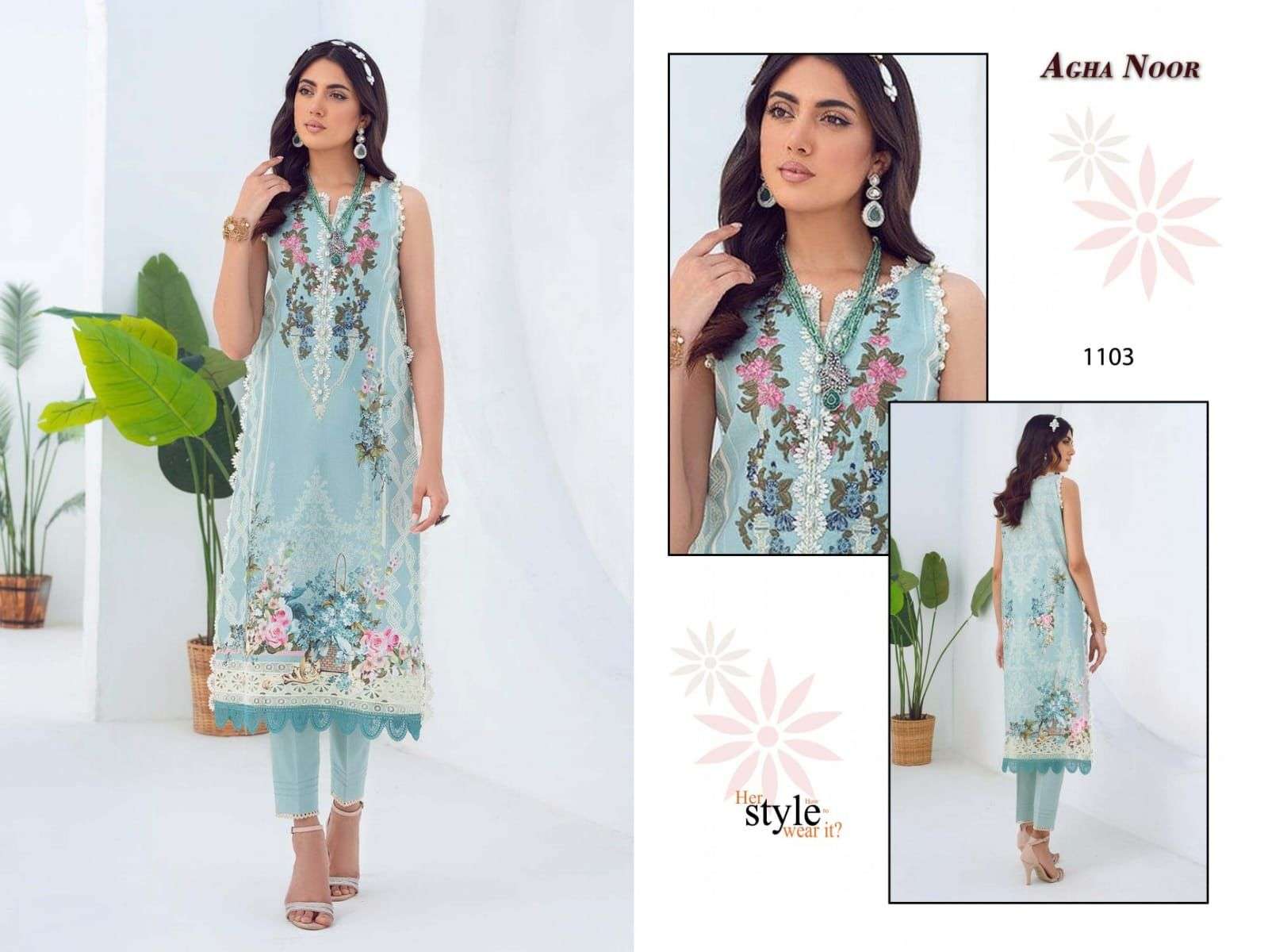 AGHA NOOR LUXURY LAWN COLLECTION VOL 11 