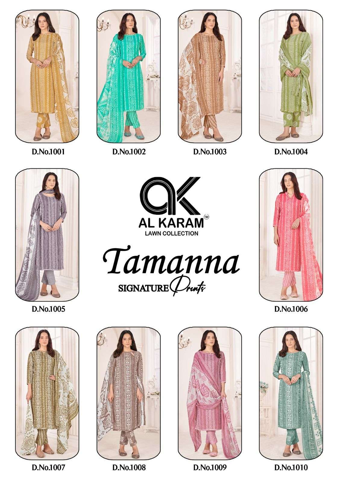 AL KARAM TAMANNA SIGNATURE PRINT