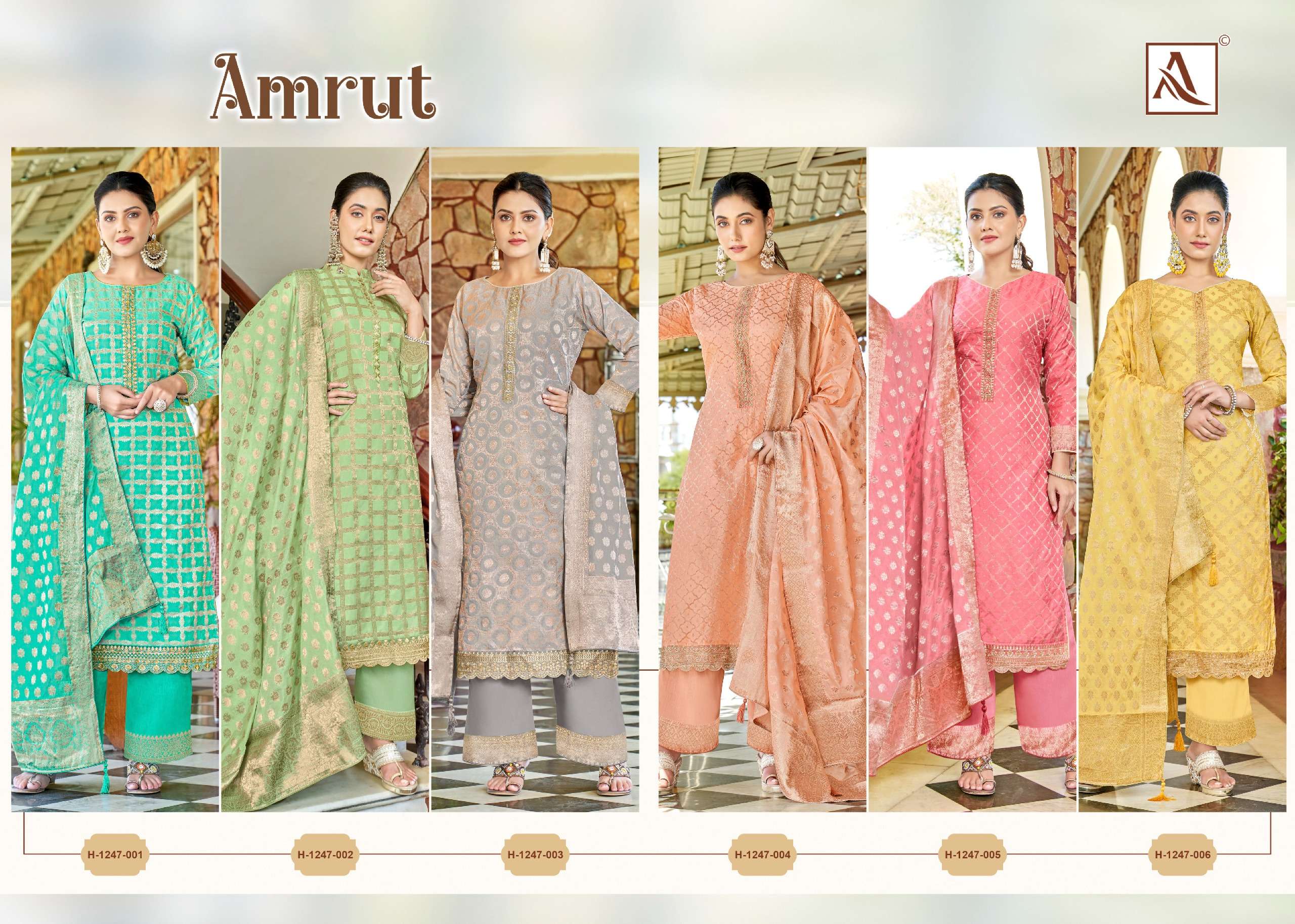 ALOK SUITS AMRUT