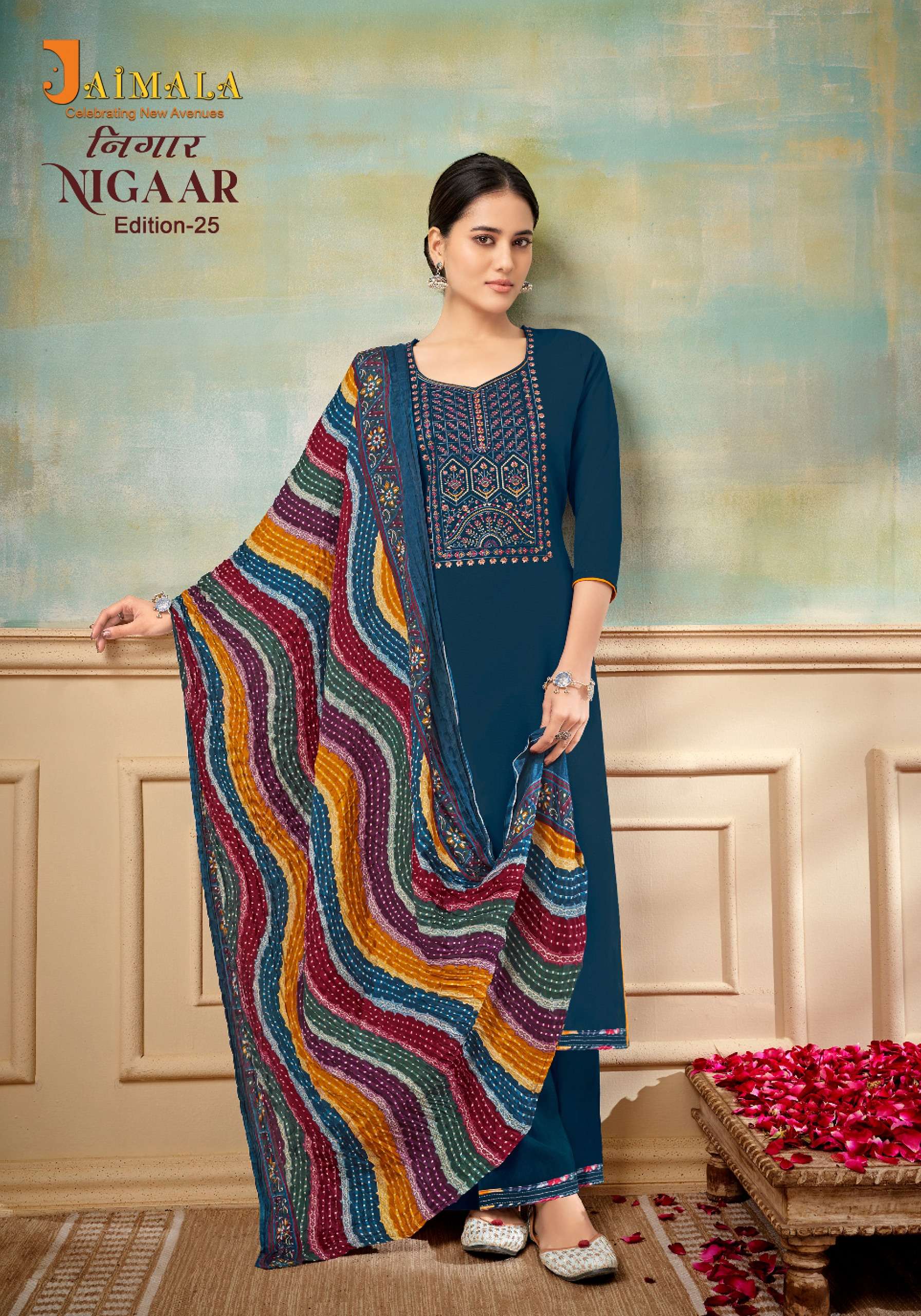 ALOK SUITS JAIMALA NIGAAR VOL 25