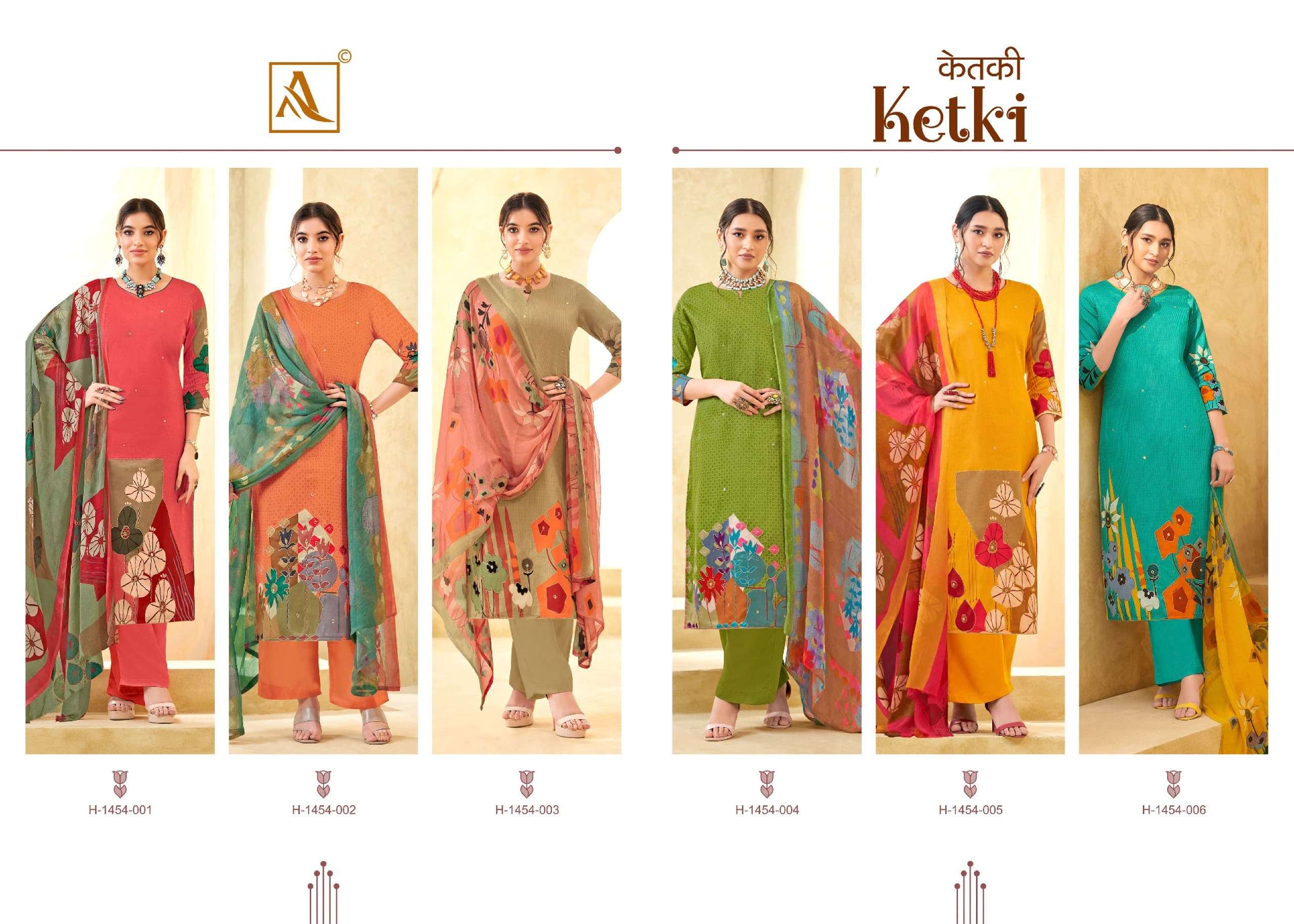 ALOK SUITS KETKI 