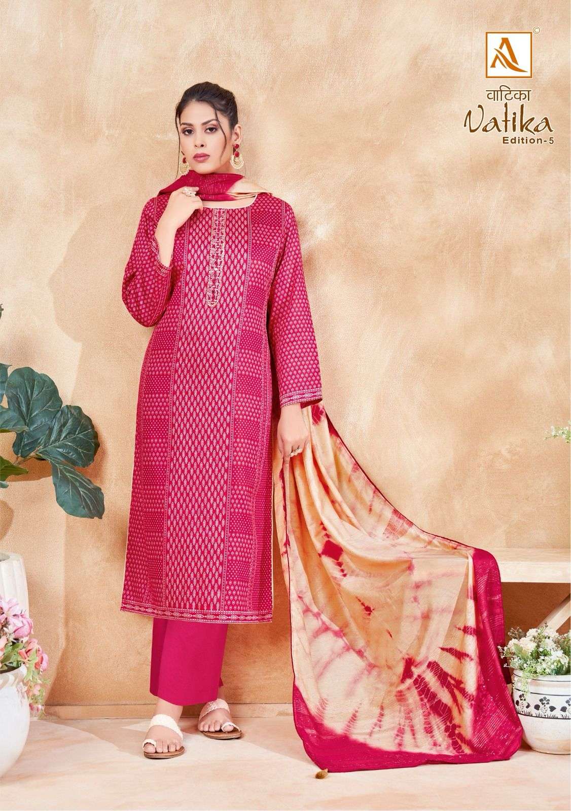 ALOK SUITS VATIKA EDITION 5