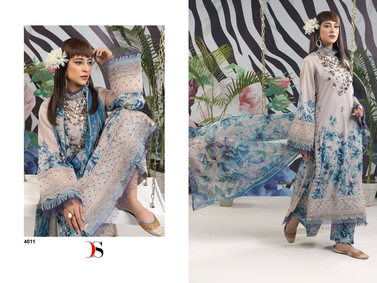 DEEPSY SUITS ADANS PRINTS 24