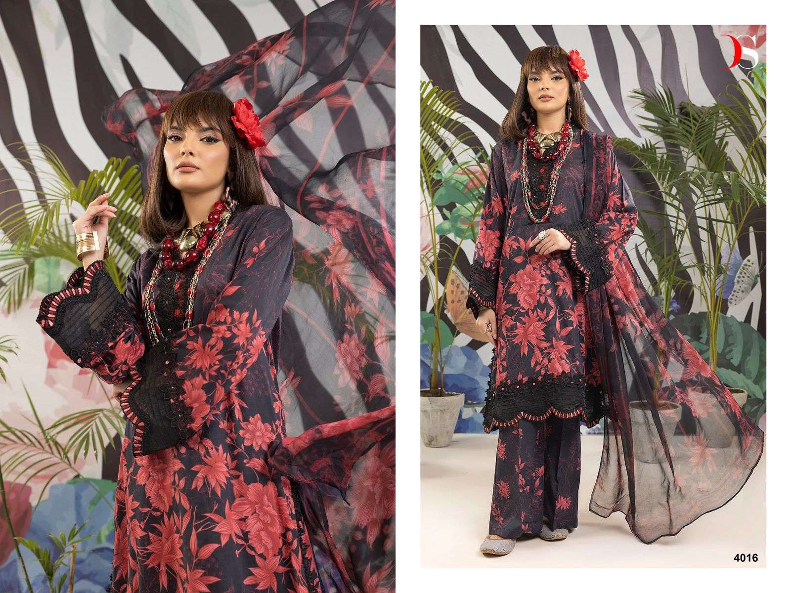 DEEPSY SUITS ADANS PRINTS 24